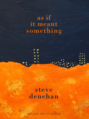 cover image of As if it Meant Something